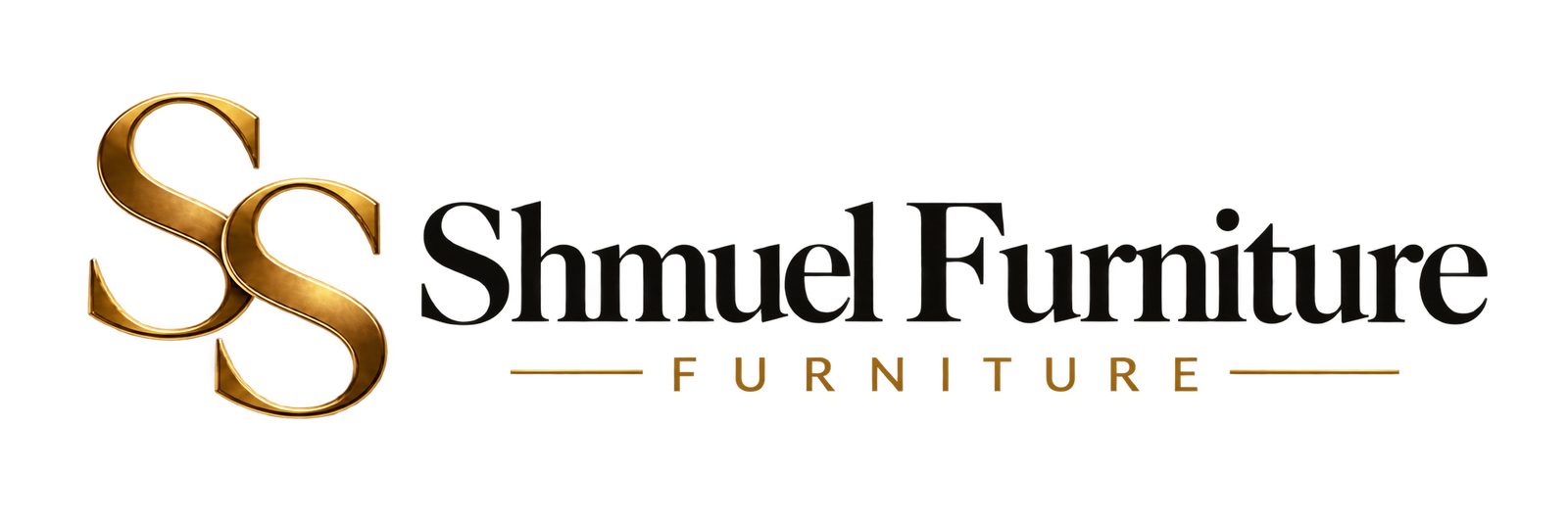 elegant gold ss shmuel furniture logo